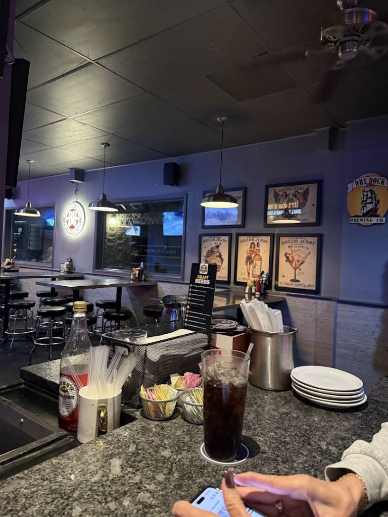 20 Mile Tap House dining area
