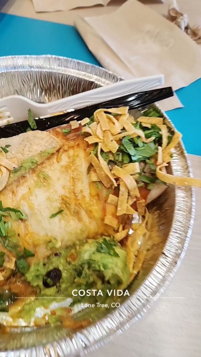 Interior view of Costa Vida Fresh Mexican Grill