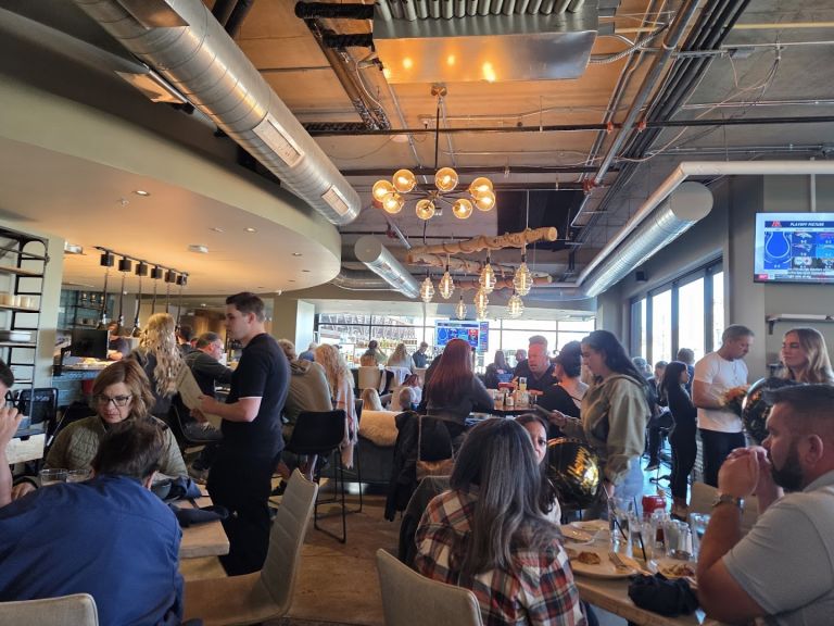 Interior view of Wide Awake Eatery