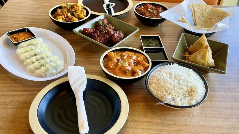 Great Taste Indian & More atmosphere and seating