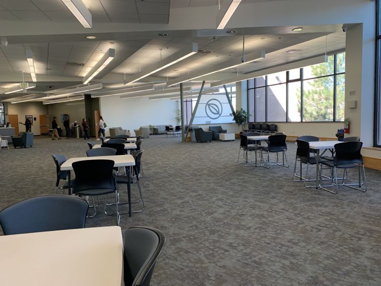 Interior view of The Lone Tree Hub
