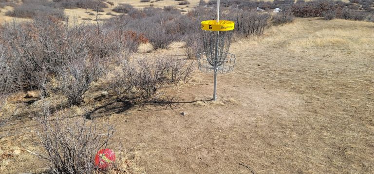 Interior view of Pronghorn Park and Disc Golf Course