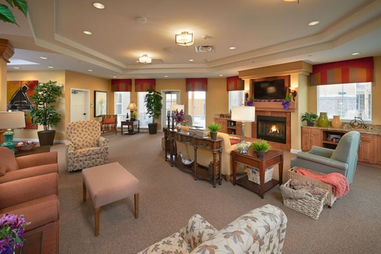 Interior view of MorningStar Senior Living of Parker