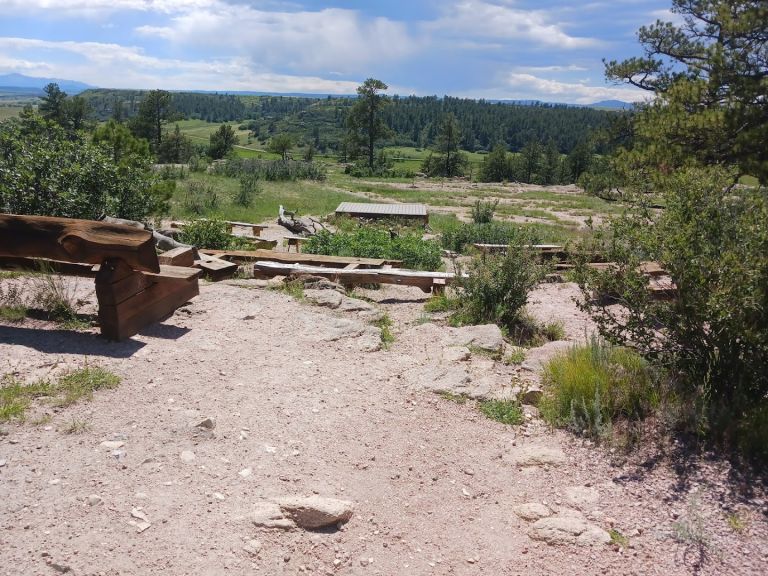Interior view of Lake Gulch Trail