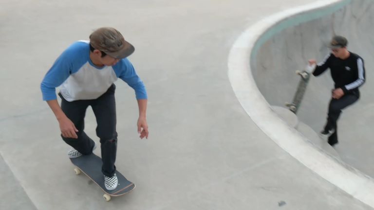Interior view of Roxborough Skatepark