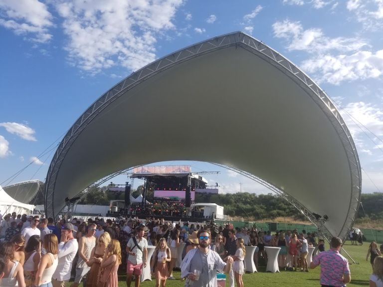 Denver Polo Club atmosphere and seating