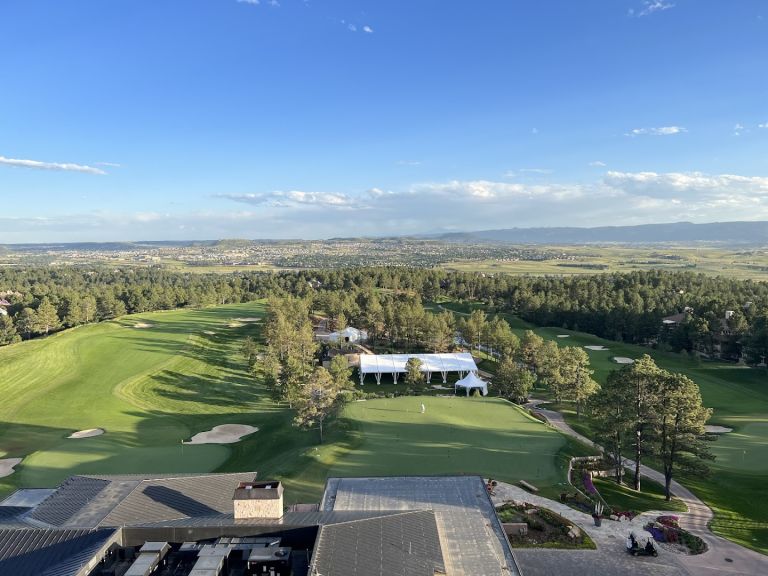 Castle Pines Golf Club dining area