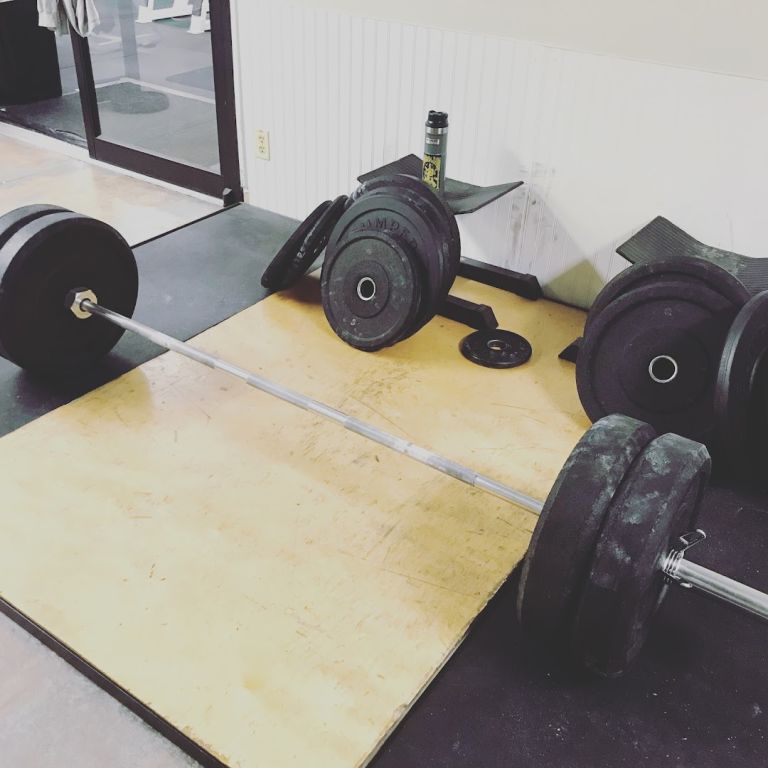 Interior view of Squires Fitness