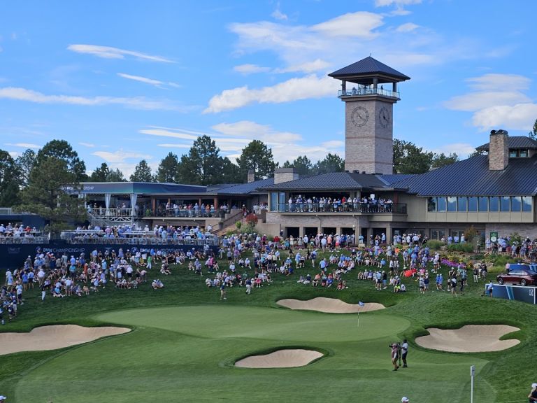 Castle Pines Golf Club exterior entrance