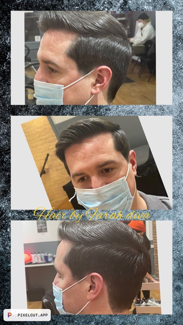 Barber cuts by Farah atmosphere and seating