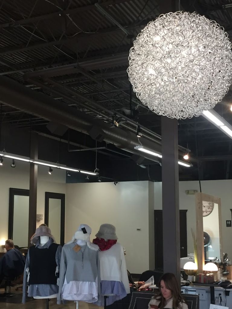 Interior view of Blue Mist Salon