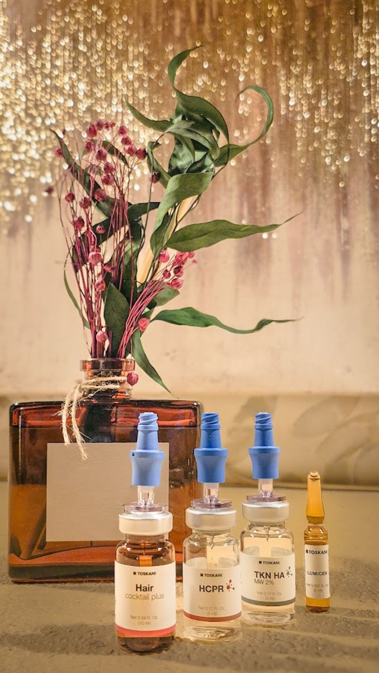 Arcana Med Spa dining area