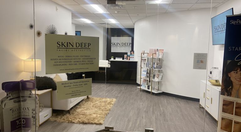 Interior view of Skin Deep Facial Aesthetics