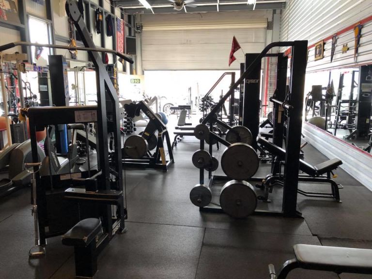 Interior view of Divine Body Fitness