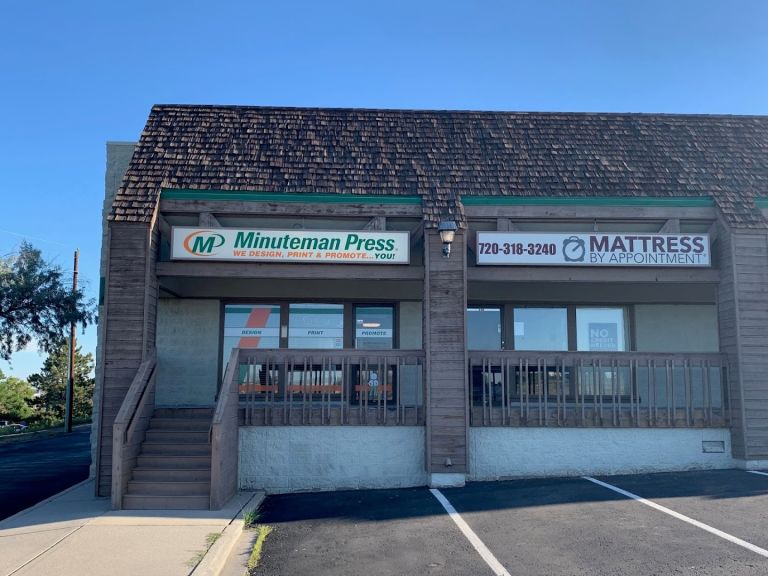 Minuteman Press Parker atmosphere and seating