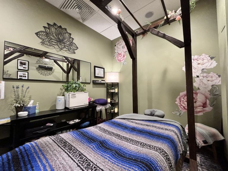 Interior view of Prairie Moon Massage