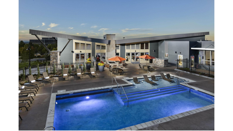 Lucent Blvd Apartments exterior entrance