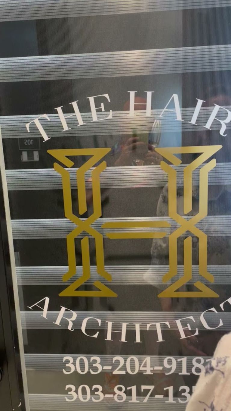 The Hair Architect atmosphere and seating
