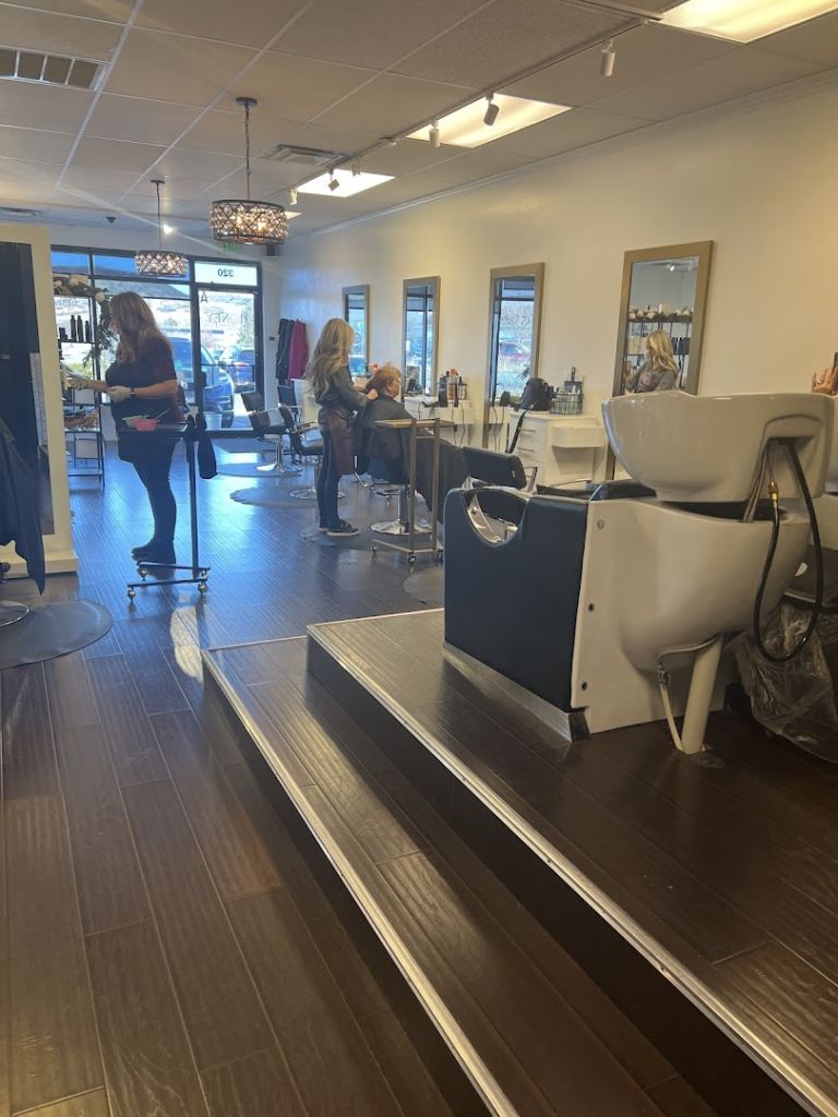 Interior view of Honey Salon