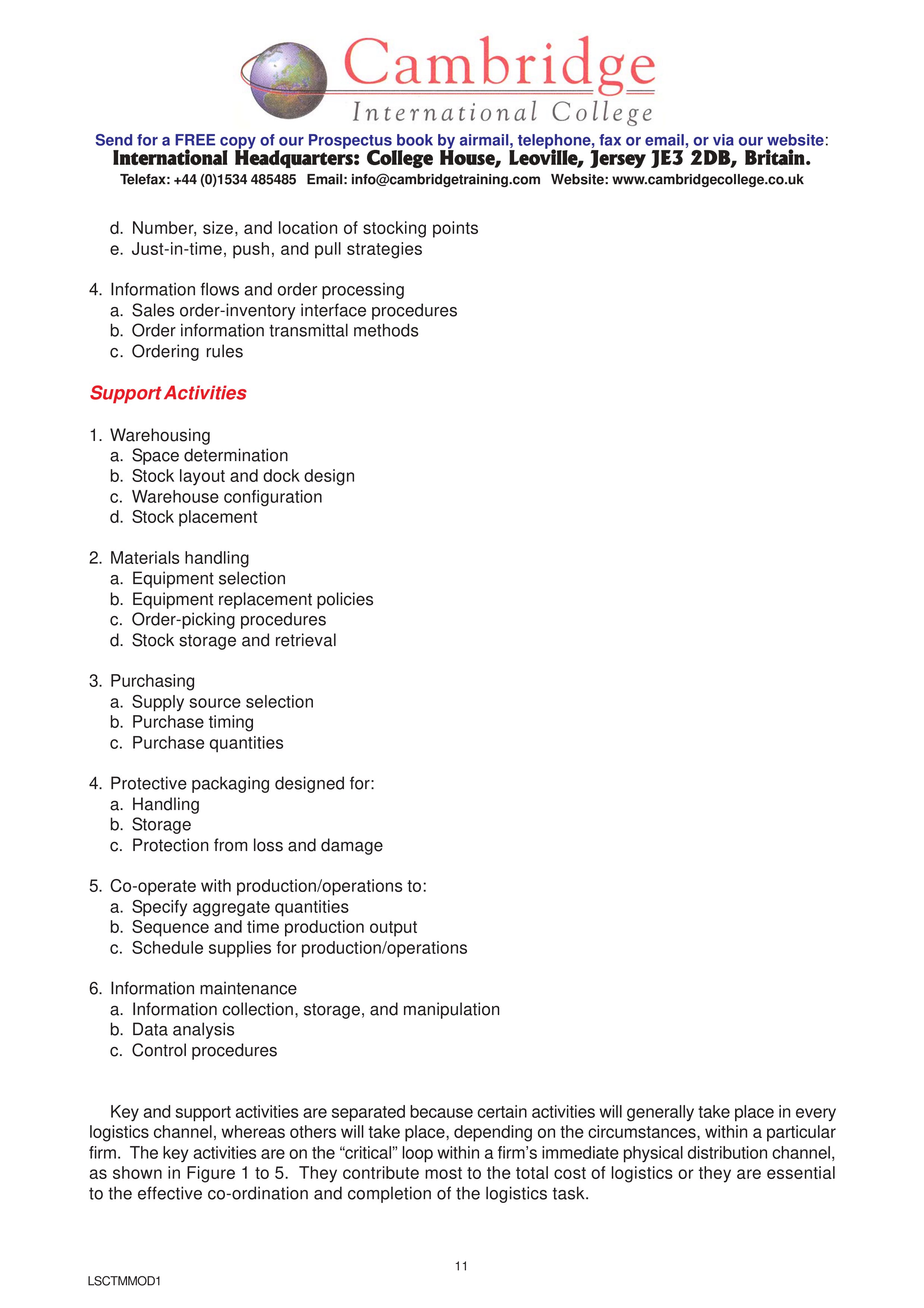 Logistics supply chain transport management phần 2 pdf