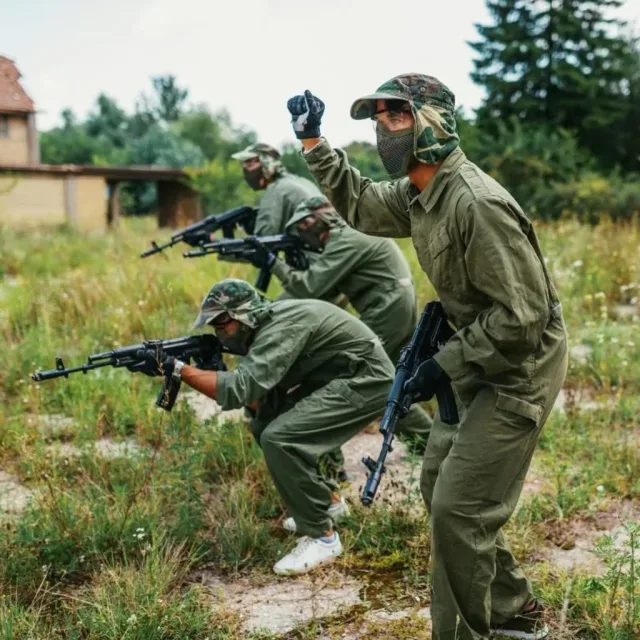 Action in Bansko: Airsoft Battle!