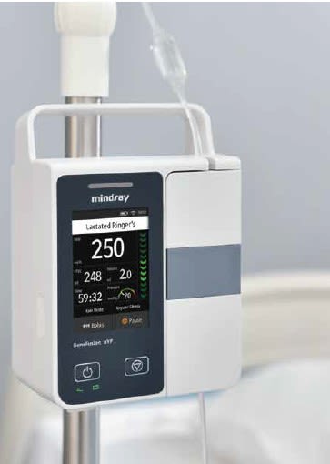 Bomba de infusión volumétrica