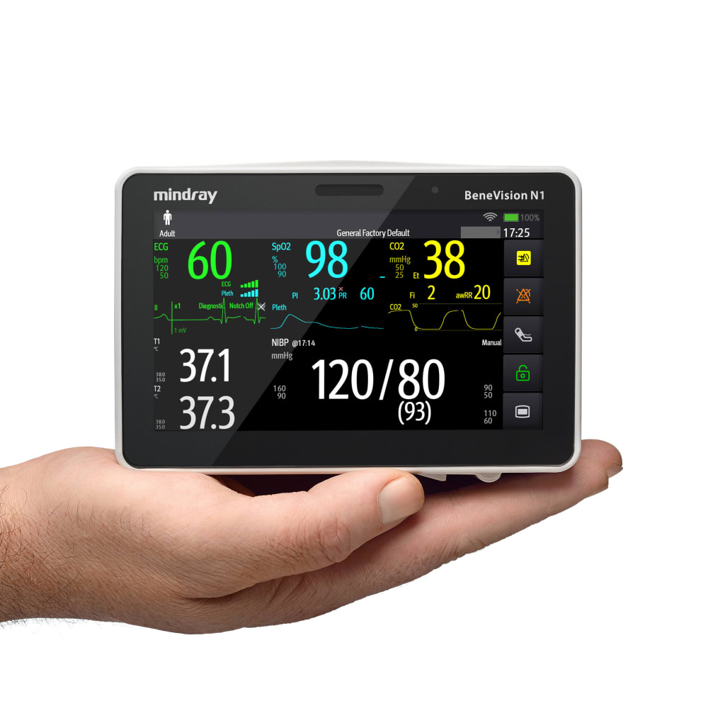 Monitor de signos vitales de transporte