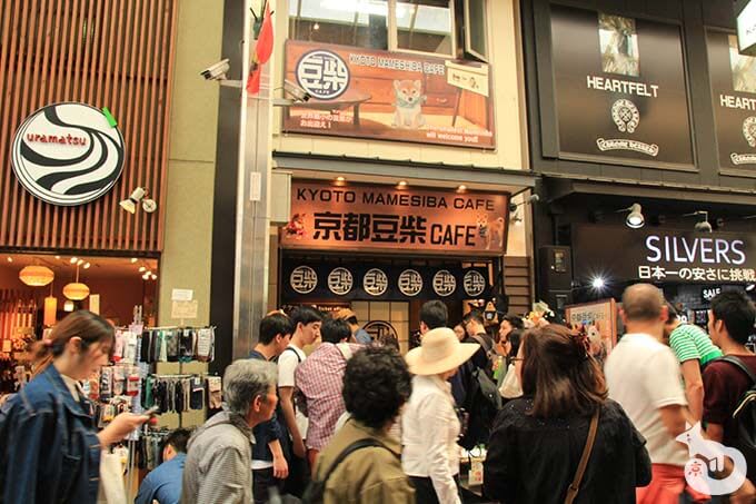 京都豆柴カフェの外観