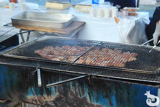 鶏の炭火焼