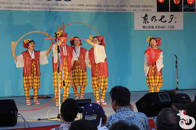 南京玉すだれ 五山送り火