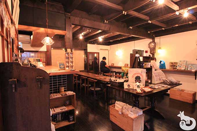 1階の店内の様子