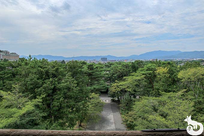 南禅寺 三門からの眺め