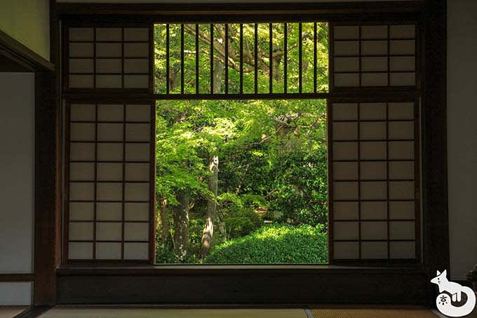源光庵 迷いの窓