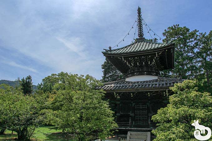 清涼寺 多宝塔