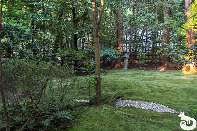 野宮神社 苔庭