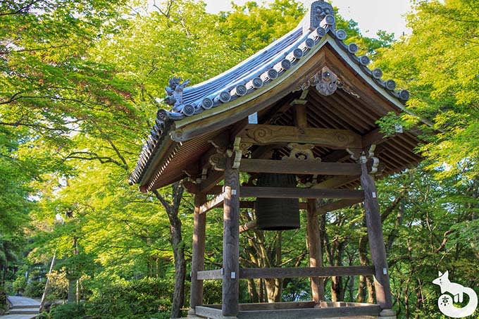 常寂光寺 鐘楼