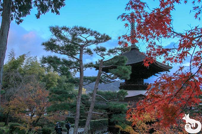 常寂光寺 多宝塔