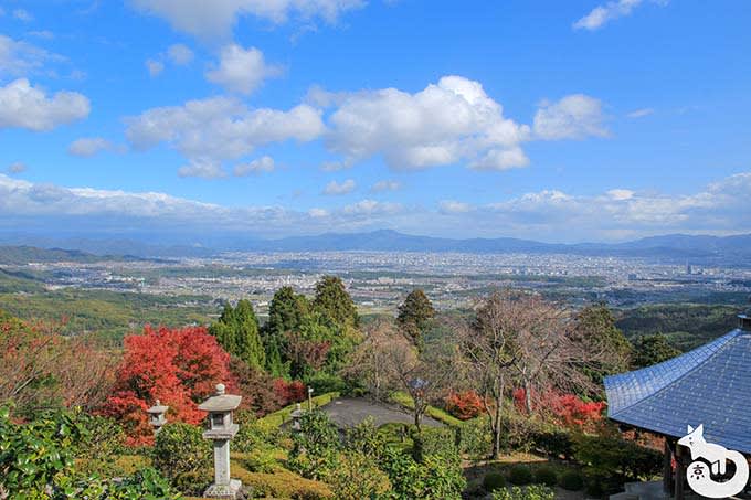 善峯寺 薬師堂からの風景