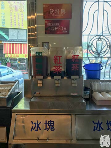 周氏蝦捲|飲み物コーナー