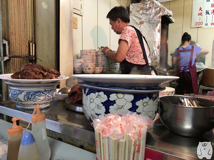 六千牛肉湯|調理風景