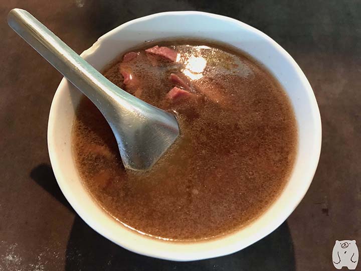 六千牛肉湯|牛肉湯:120元