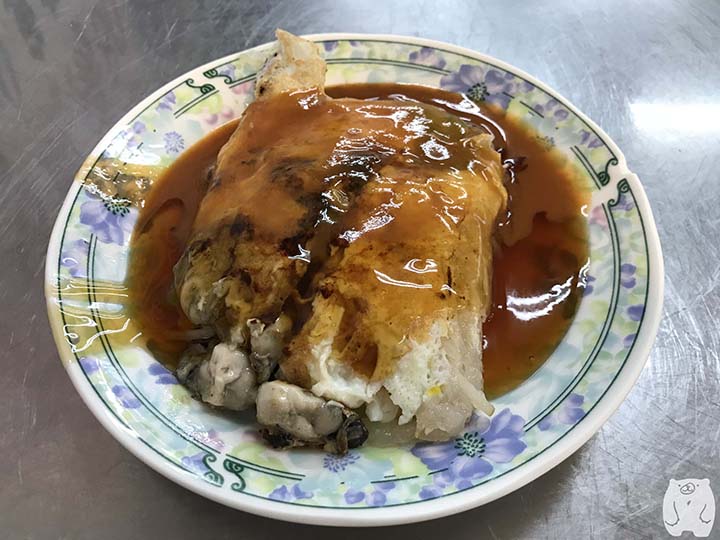 石精臼蚵仔煎|蚵仔煎:60元