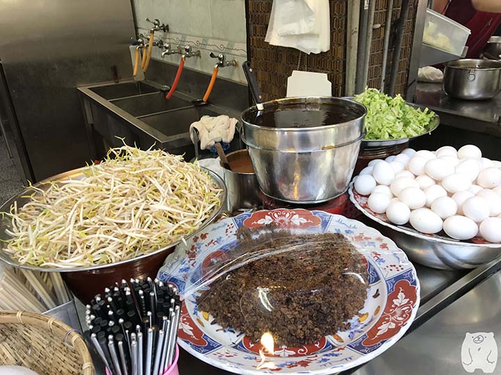 石精臼蚵仔煎|調理材料