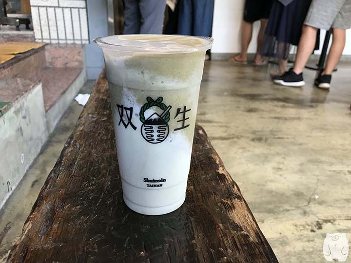双生綠豆沙牛奶|綠豆沙牛奶:45元