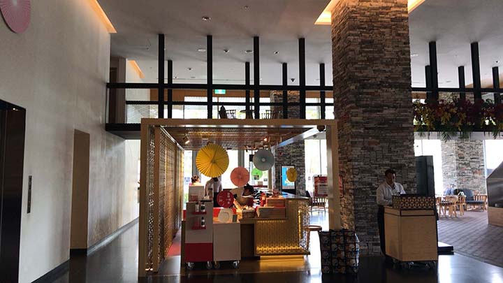 台南老爺行旅(ザ・プレイス 台南)|ロビーの雰囲気
