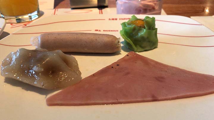 甘粹レストラン|食べた料理その3(點心)