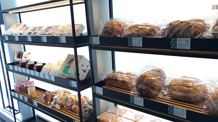 回甘咖啡で販売されているパン