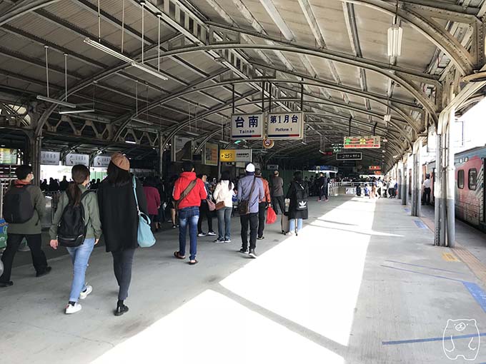 高雄から台南への行き方|台南へ到着
