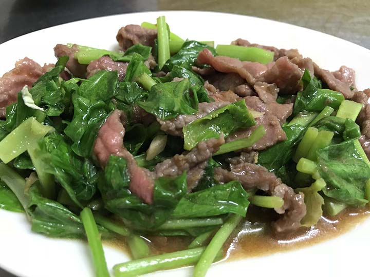 新鮮牛肉湯|炒牛肉
