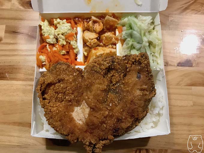 正忠排骨飯|雞排飯